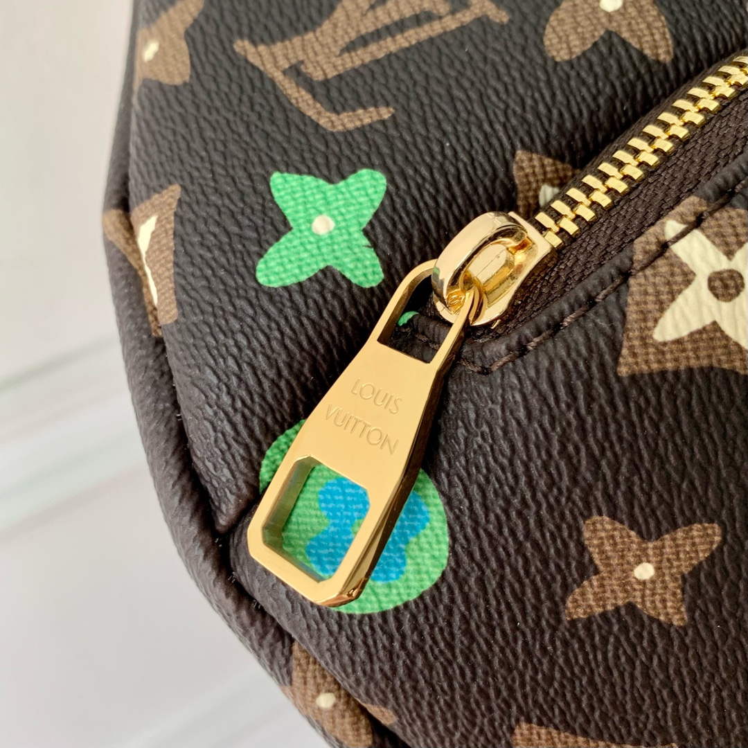 LV M24858 Louis Vuitton Rush Bumbag Chocolate
