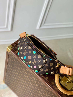 LV M24858 Louis Vuitton Rush Bumbag Chocolate - Default Title - View 9