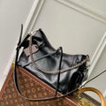 LV M24861 Louis Vuitton CarryAll Cargo PM Handbag Black - Default Title - View 1
