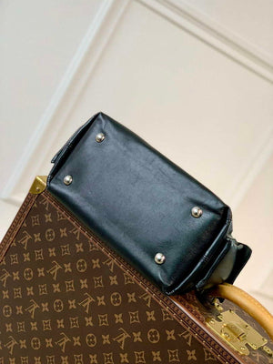LV M24861 Louis Vuitton CarryAll Cargo PM Handbag Black - Default Title - View 4