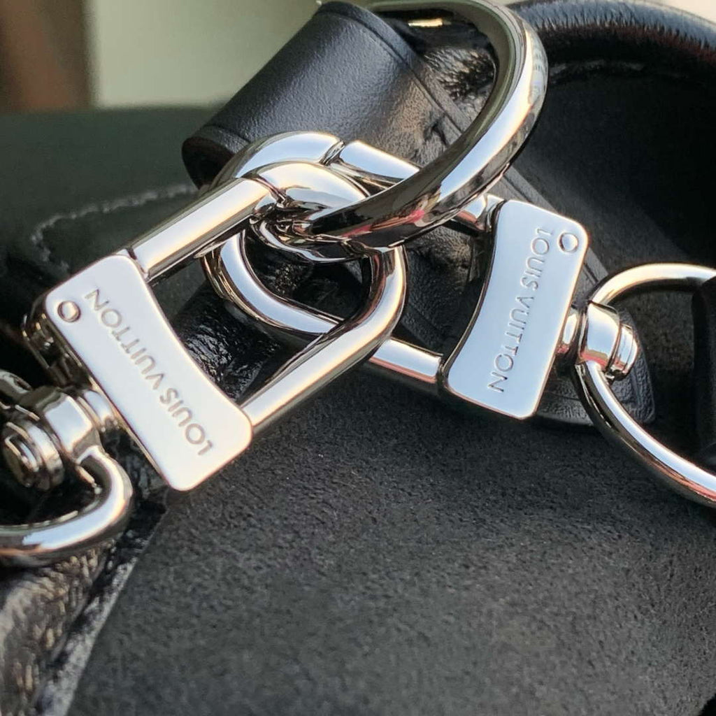 LV M24861 Louis Vuitton LV x TM CarryAll Vibe PM Handbag Black