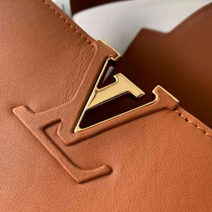 LV M24879 Louis Vuitton Capucines GM Souple Handbag Cognac - Default Title - View 6