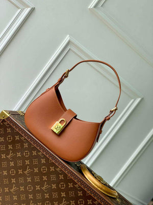 LV M24885 Louis Vuitton Low Key Shoulder Bag Cognac Brown - Default Title - View 1