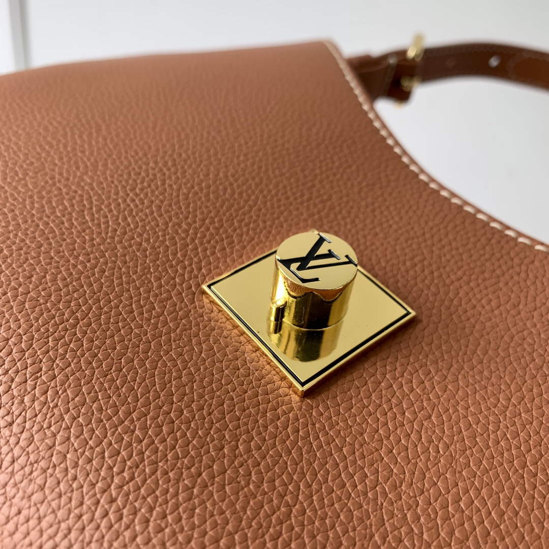 LV M24885 Louis Vuitton Low Key Shoulder Bag Cognac Brown - Default Title - View 5