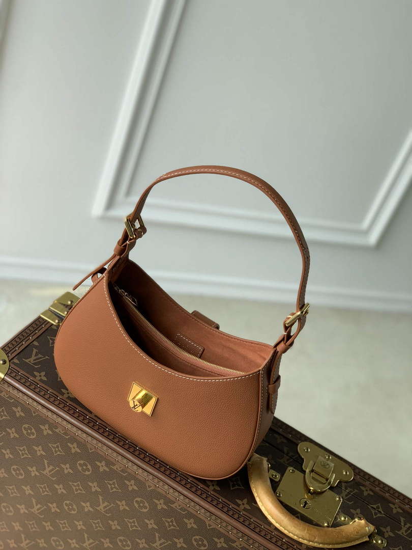 LV M24885 Louis Vuitton Low Key Shoulder Bag Cognac Brown - Default Title - View 8