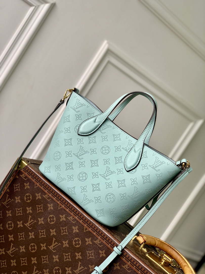 LV M24930 Louis Vuitton Blossom PM Handbag Mineral Blue