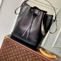 LV M24932 Louis Vuitton No¨¦ MM Bucket Bag Black - Default Title - View 1