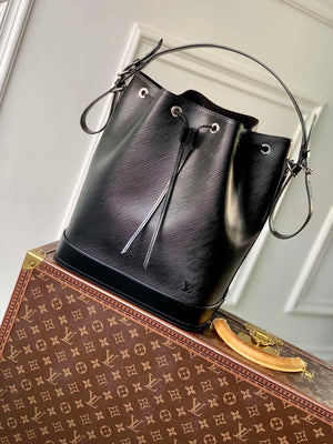 LV M24932 Louis Vuitton No¨¦ MM Bucket Bag Black - Default Title - View 1