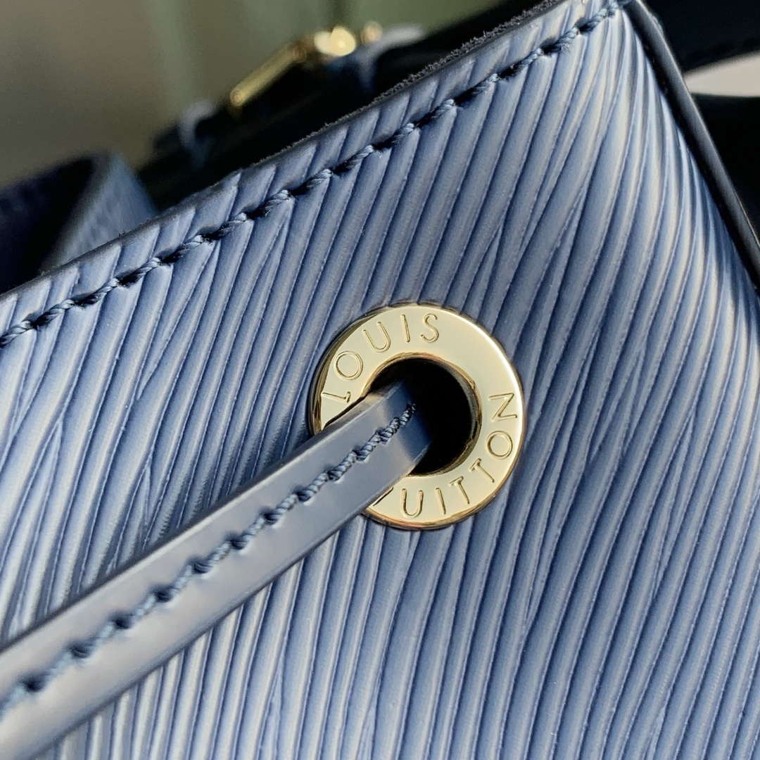 LV M24932 Louis Vuitton No¨¦ MM Bucket Bag Blue - Default Title - View 7