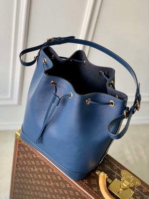 LV M24932 Louis Vuitton No¨¦ MM Bucket Bag Blue - Default Title - View 9