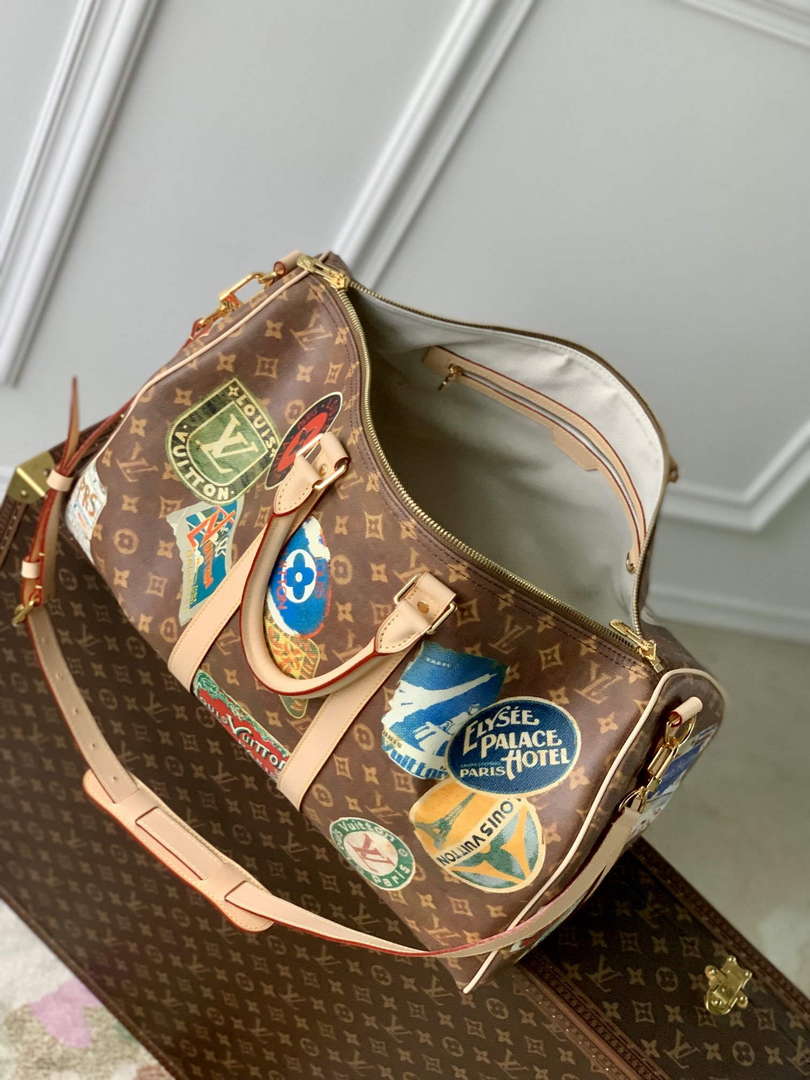 LV M24960 Louis Vuitton Keepall Bandouliere 45 Travel Bag Monogram - Default Title - View 9