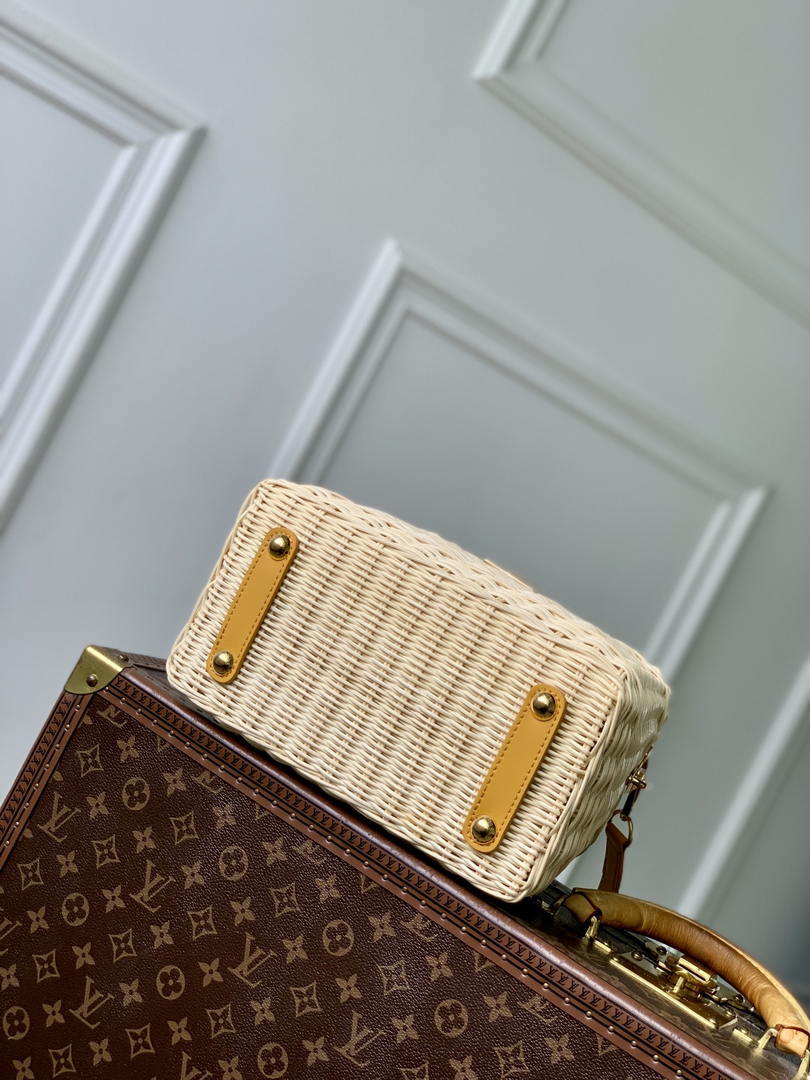 LV M24976 Louis Vuitton Capucines BB Golden Yellow