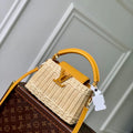 LV M24976 Louis Vuitton Capucines Mini Golden Yellow