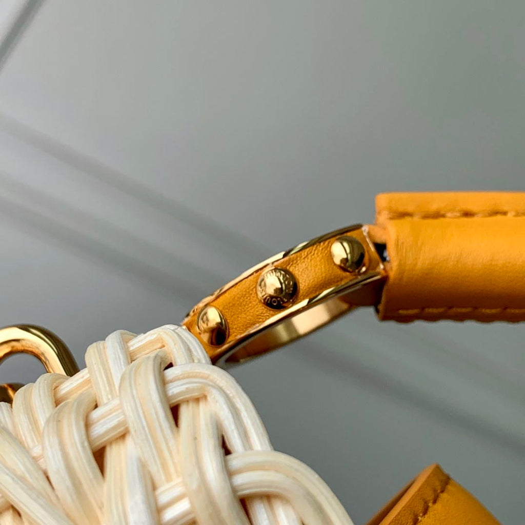 LV M24976 Louis Vuitton Capucines Mini Golden Yellow