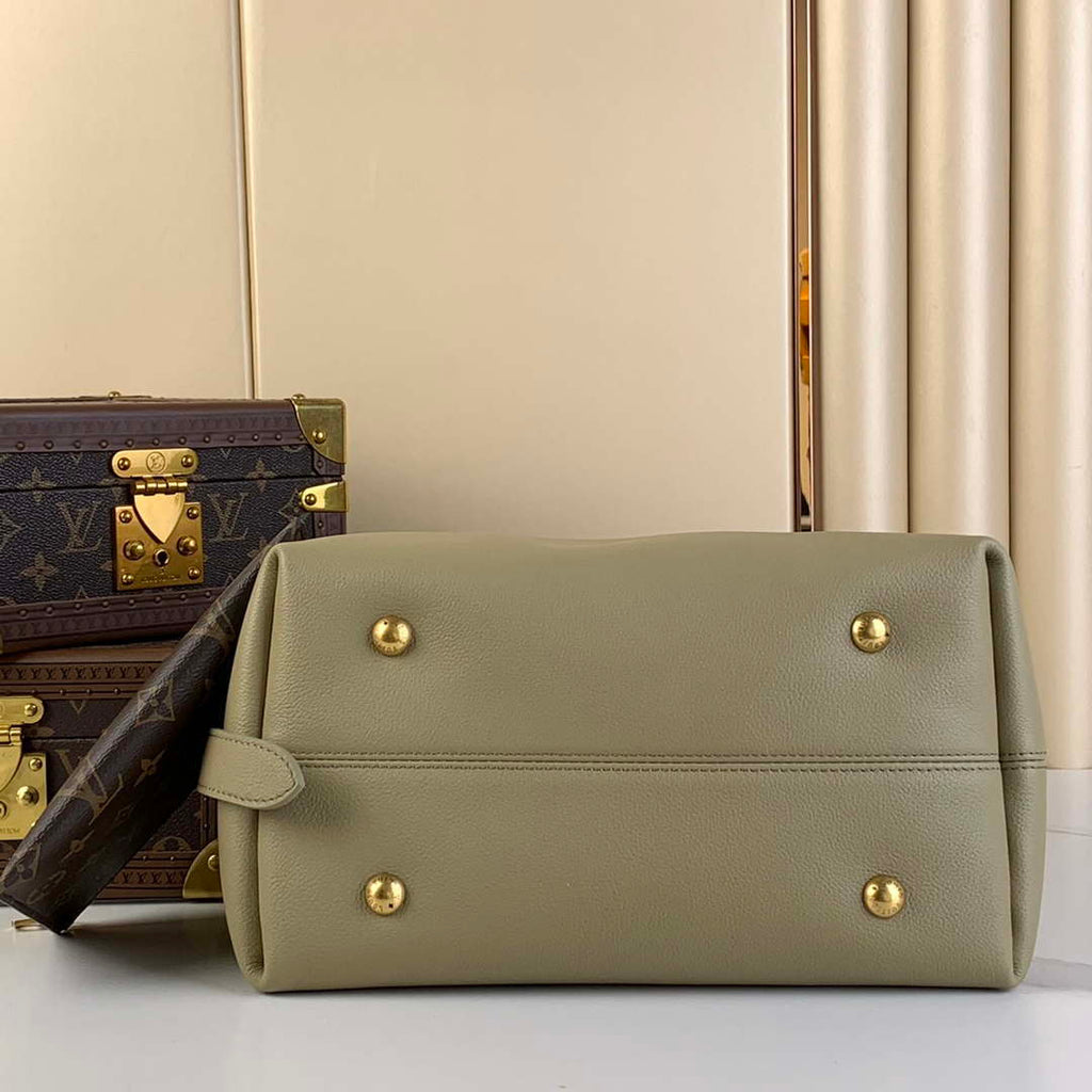 LV M24988 Louis Vuitton Low Key Hobo MM Handbag Green