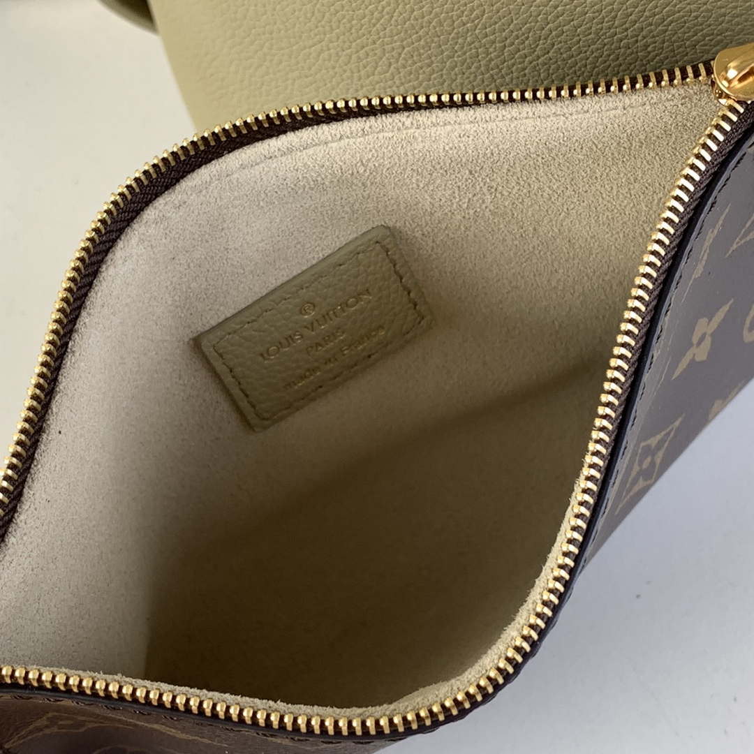 LV M24988 Louis Vuitton Low Key Hobo MM Handbag Green - Default Title - View 5