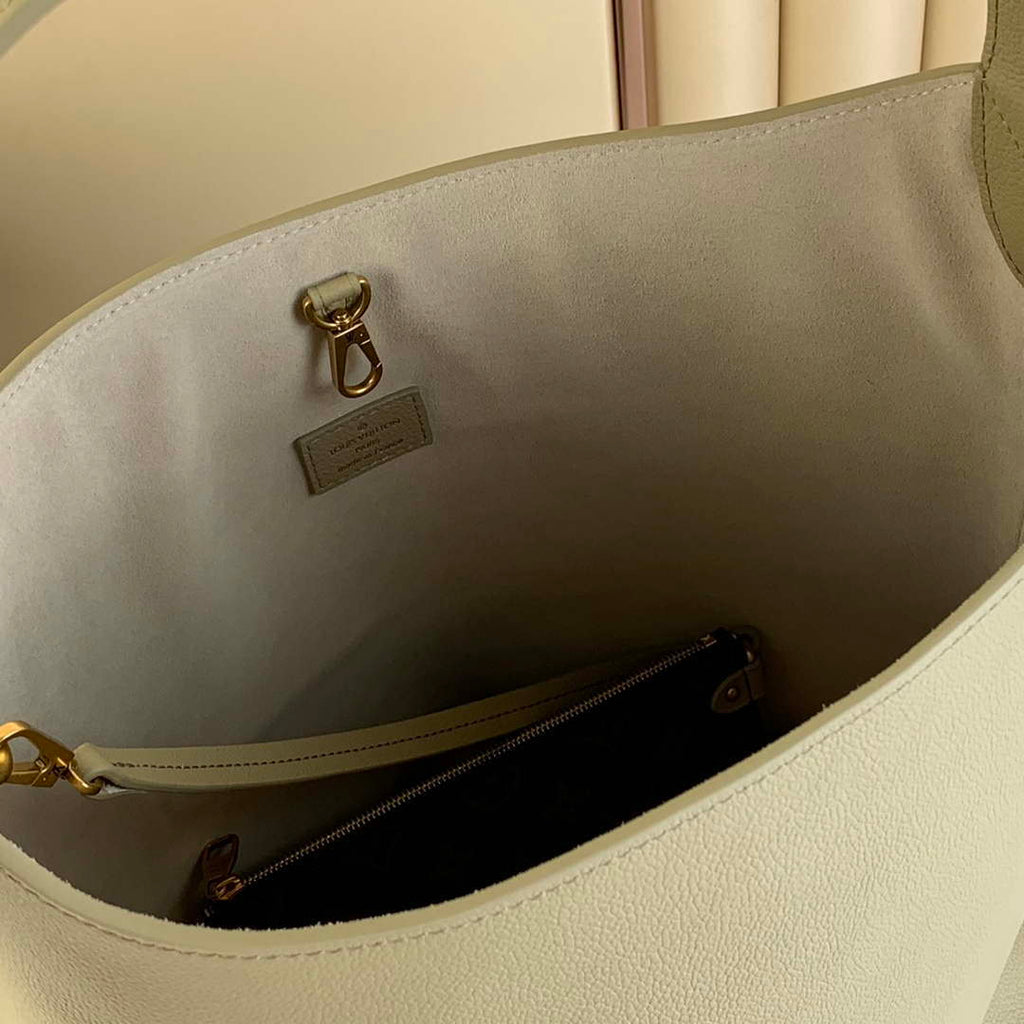 LV M24988 Louis Vuitton Low Key Hobo MM Handbag Green