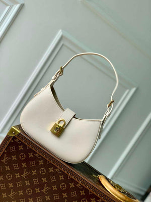 LV M24990 Louis Vuitton Low Key Shoulder Bag Limestone Gray - Default Title - View 1