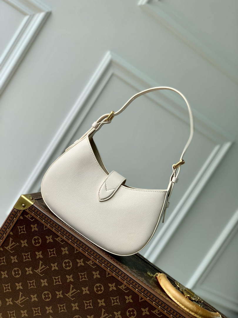 LV M24990 Louis Vuitton Low Key Shoulder Bag Limestone Gray - Default Title - View 3