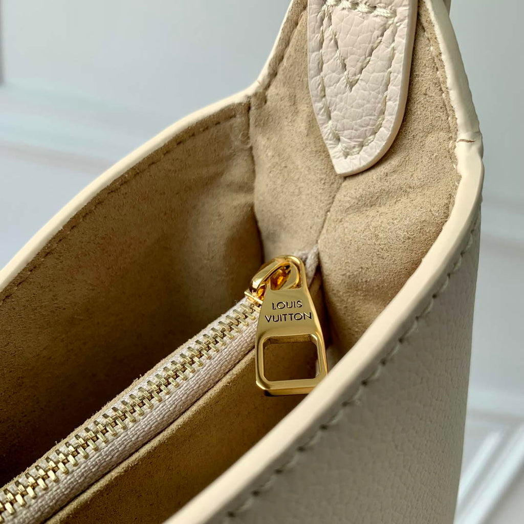 LV M24990 Louis Vuitton Low Key Shoulder Bag Limestone Gray