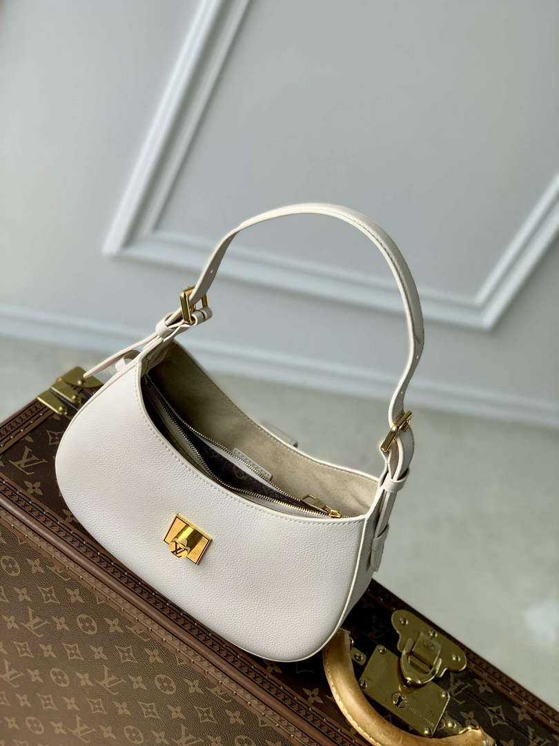 LV M24990 Louis Vuitton Low Key Shoulder Bag Limestone Gray - Default Title - View 9