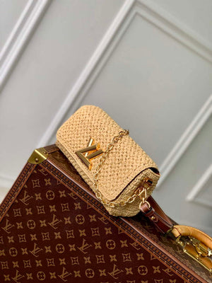 LV M25030 Louis Vuitton Twist West Bag Natural/Tan - Default Title - View 2