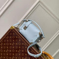 LV M25067 Louis Vuitton Side Trunk PM Bag Olympe Blue - Default Title - View 1