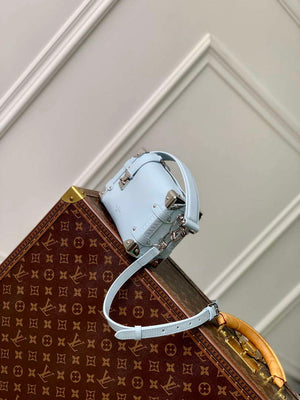 LV M25067 Louis Vuitton Side Trunk PM Bag Olympe Blue - Default Title - View 2