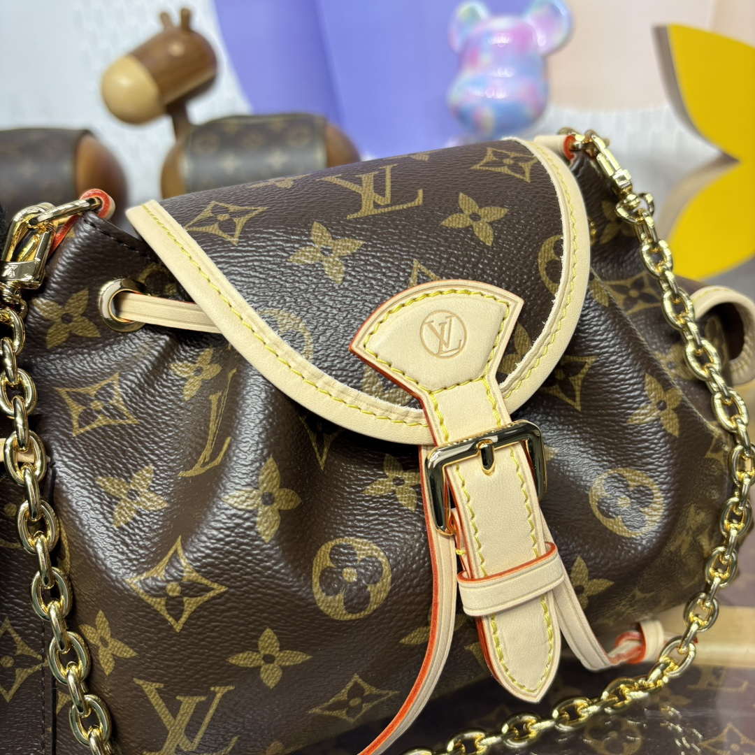 LV M25085 Louis Vuitton Odyss¨¦e Handbag Monogram Coated canvas - Default Title - View 5