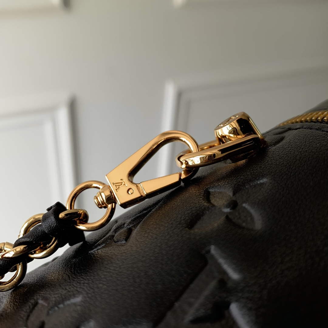 LV M25123 Louis Vuitton Vanity PM Handbag Black - Default Title - View 7