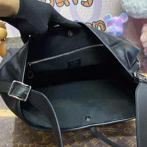 LV M25143 Louis Vuitton CarryAll Dark MM Bag Black - Default Title - View 13
