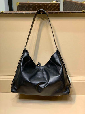 LV M25143 Louis Vuitton CarryAll Dark MM Handbag Black - Default Title - View 2