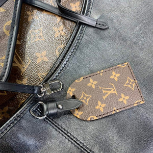 LV M25143 Louis Vuitton CarryAll Dark MM Handbag Black - Default Title - View 7
