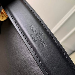 LV M25160 Louis Vuitton Side Trunk MM Handbag Black - Default Title - View 5