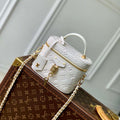 LV M25219 Louis Vuitton Vanity PM Handbag Cream - Default Title - View 1