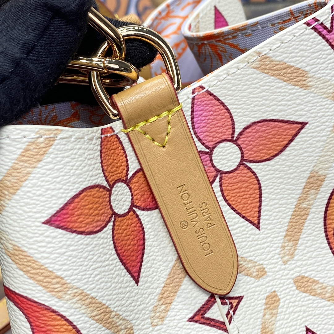 LV M25315 Louis Vuitton N¨¦ono¨¦ BB Bucket Bag Coral