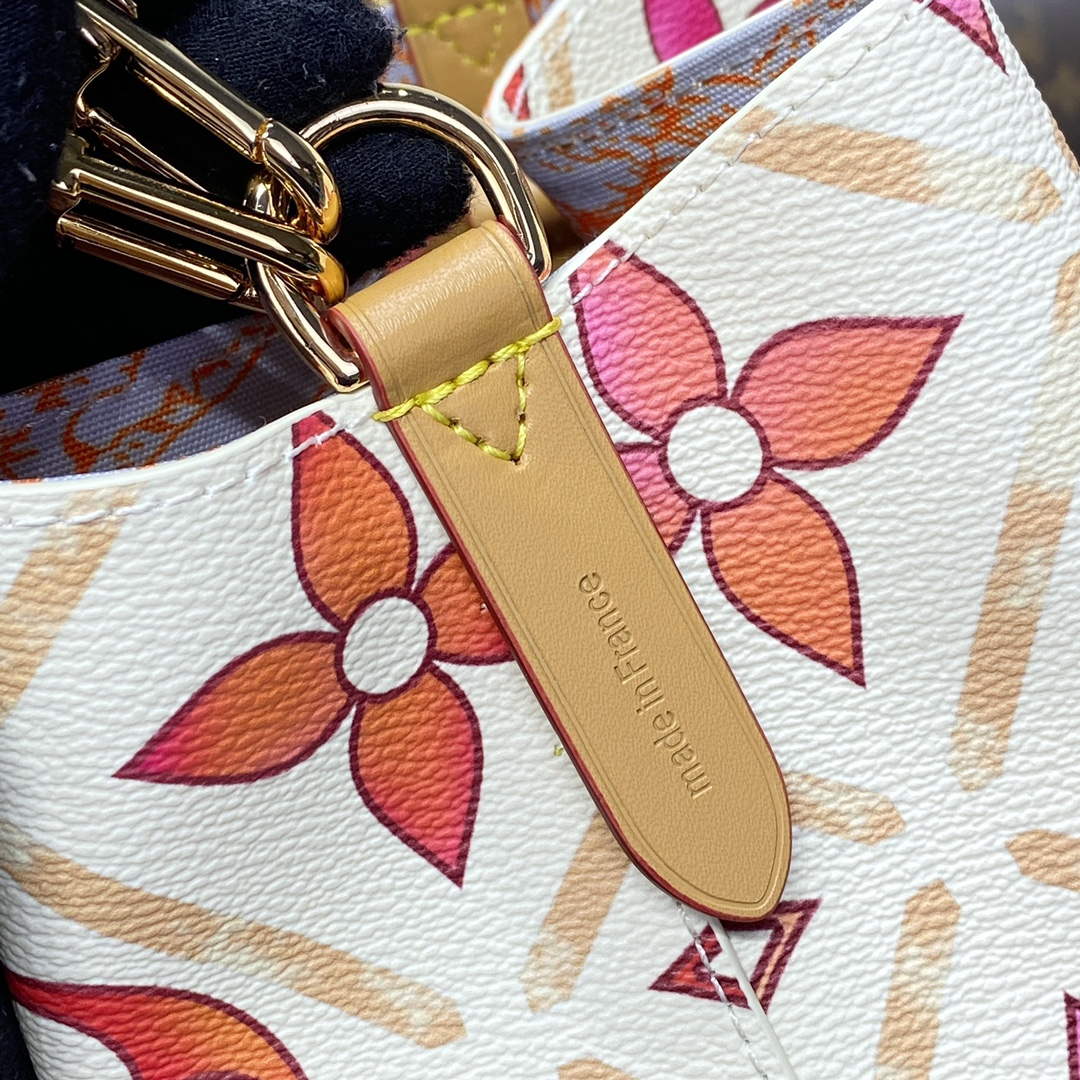 LV M25315 Louis Vuitton N¨¦ono¨¦ BB Bucket Bag Coral