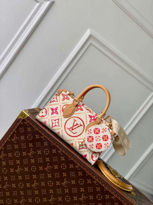 LV M25318 Louis Vuitton OnTheGo East West Handbag Coral - Default Title - View 2