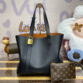 LV M25341 Louis Vuitton Low Key Cabas MM Bag Black - Default Title - View 1
