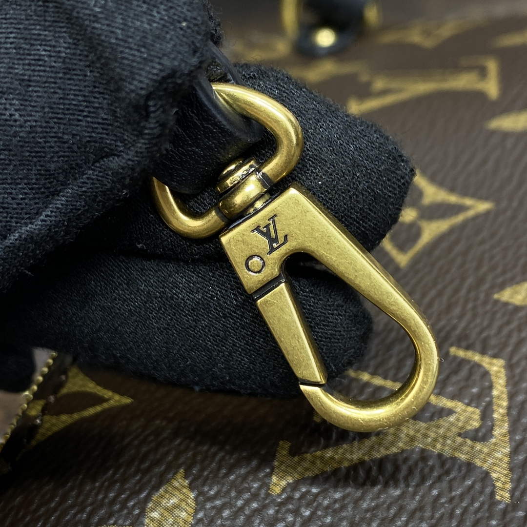 LV M25341 Louis Vuitton Low Key Cabas MM Bag Black