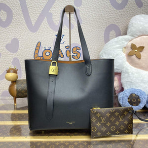 LV M25341 Louis Vuitton Low Key Cabas MM Bag Black - Default Title - View 17