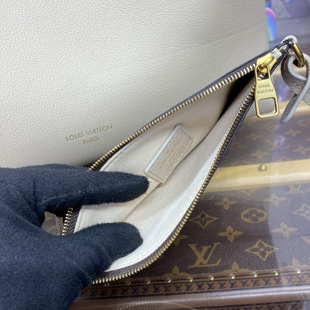 LV M25341 Louis Vuitton Low Key Cabas MM Bag off white - Default Title - View 11