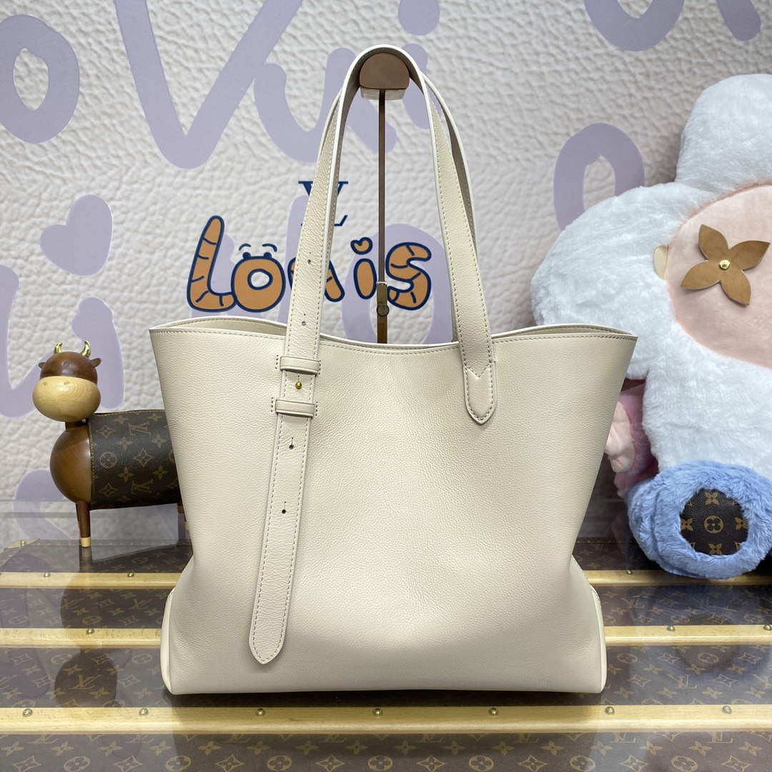 LV M25341 Louis Vuitton Low Key Cabas MM Bag off white - Default Title - View 2