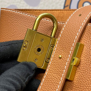 LV M25342 Louis Vuitton Low Key Cabas MM Bag Cognac Brown - Default Title - View 12