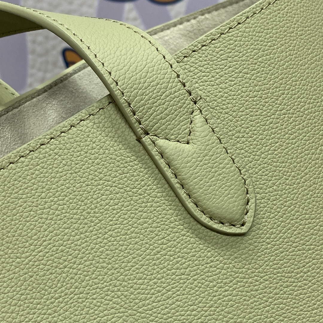 LV M25343 Louis Vuitton Low Key Cabas MM Bag Clay Green