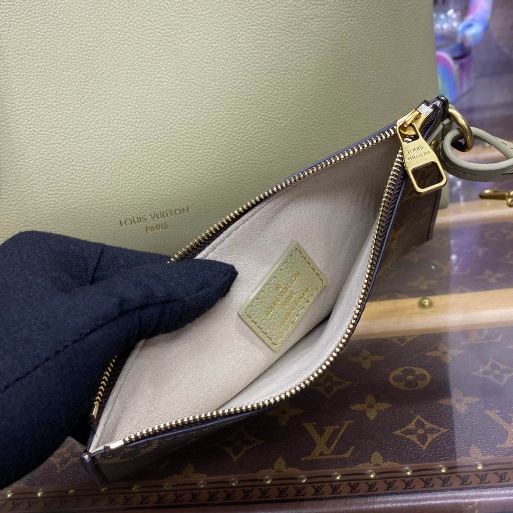 LV M25343 Louis Vuitton Low Key Cabas MM Bag Clay Green