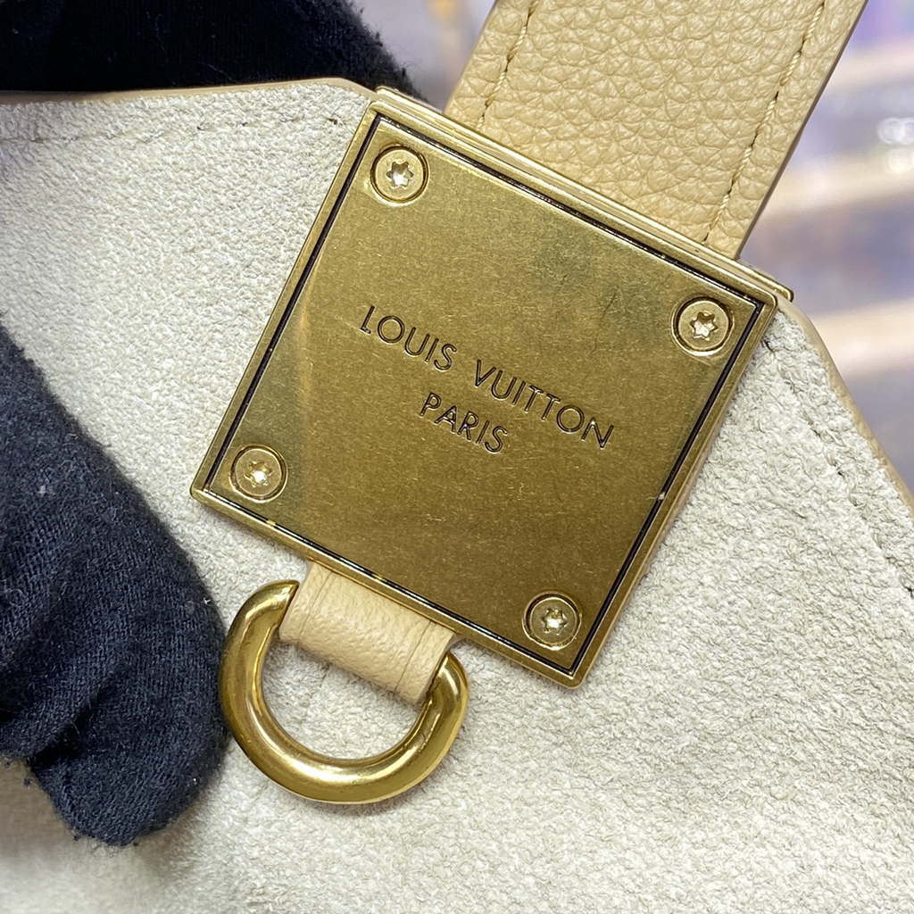LV M25353 Louis Vuitton Low Key Hobo PM Bag Apricot Yellow