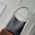 LV M25352 Louis Vuitton Low Key Hobo PM Bag Black - Default Title - View 1