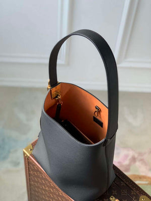 LV M25352 Louis Vuitton Low Key Hobo PM Bag Black - Default Title - View 9