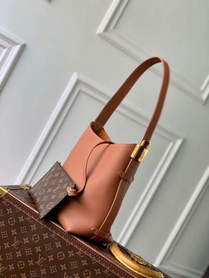LV M25354 Louis Vuitton Low Key Hobo PM Bag Cognac - Default Title - View 2